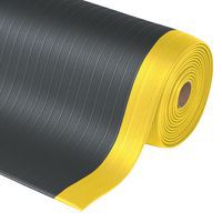 Protiúnavové průmyslové rohože Airug® Plus, černá/žlutá