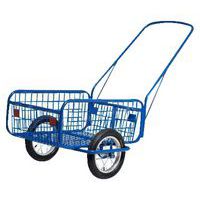 Dvoukolový vozík s dušovými koly 300 mm, do 120 kg