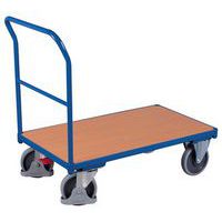 Plošinový vozík s madlem, do 400 kg