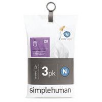 Pytle na odpadky do odpadkových košů Pocket Liner 45 l (N) – Simplehuman