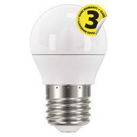 LED žárovka Classic Mini Globe 6W E27 teplá bílá