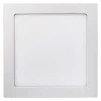 LED panel 225×225, přisazený bílý, 18W teplá bílá