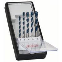 Bosch - 5dílná sada vrtáků do betonu Robust Line CYL-5 4, 5, 6, 6, 8 mm