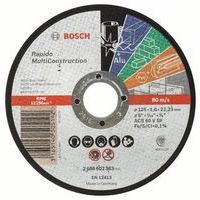 Bosch - Řezné kotouče rovné Rapido Multi Construction