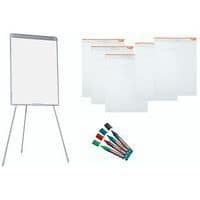 Set Manutan Expert - Flipchart, popisovače a bloky