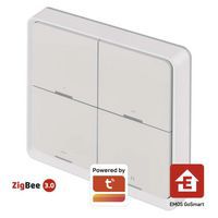 Přenosný ovladač scén GoSmart IP-2004ZW, ZigBee 3.0, 4-tlačítkový