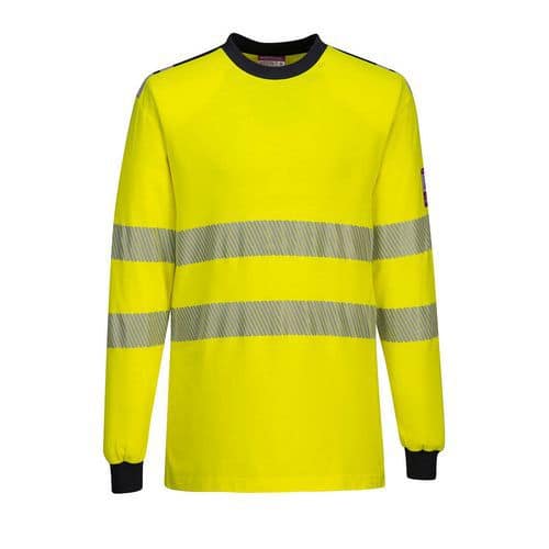 Tričko Hi-Vis odolné proti ohni WX3, modrá/žlutá