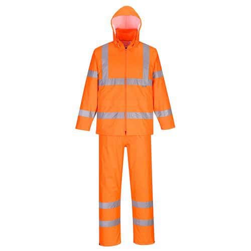 Oděv do deště Hi-Vis Packaway, oranžová