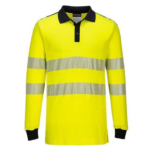 FR Hi-Vis polokošile, černá/žlutá