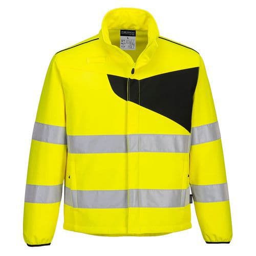 PW2 Hi-Vis Softshell (2L), černá/žlutá