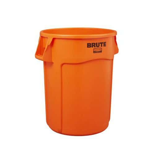 Plastový kontejner Rubbermaid Brute Hi-Vis, objem 166,5 l