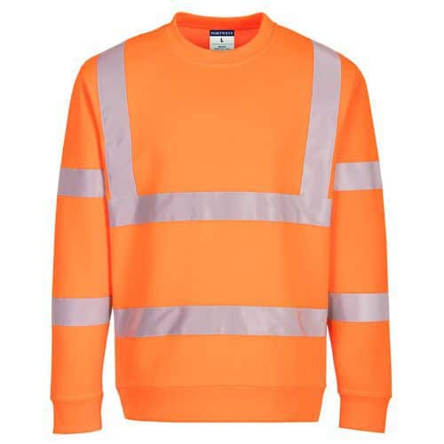 Mikina Eko Hi-Vis, oranžová