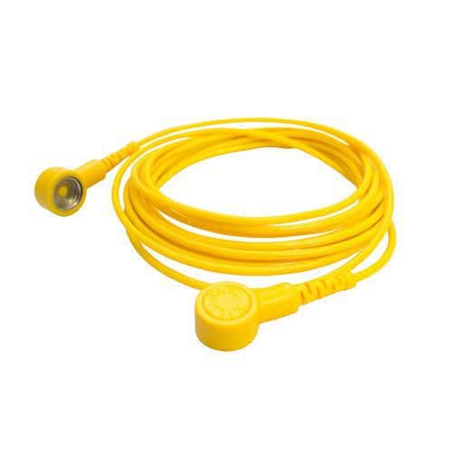 Kabel pro antistatické rohože, připojení 10 mm