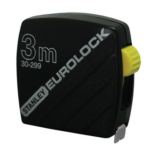 Svinovací metr Eurolock Stanley, 3 m