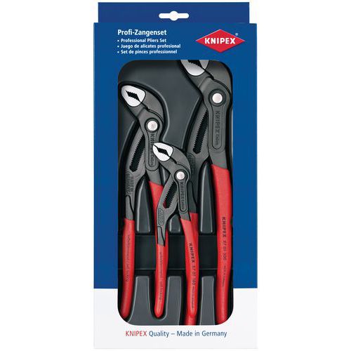 Sada kleští Knipex Cobra®, 3 ks