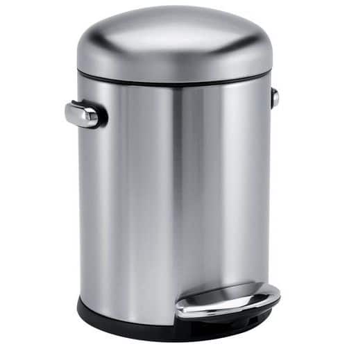 Mini kulatý odpadkový koš Retro Step 4,5 l – Simplehuman