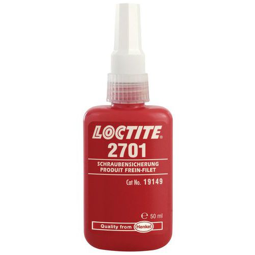 Zajišťovač šroubů Loctite 2701, fluorescenční zelený, 50 ml