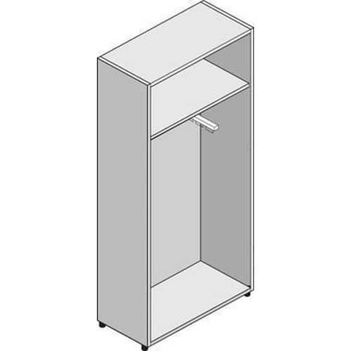 Vysoké šatní skříně System, 214 x 86 x 45 cm, s dvířky