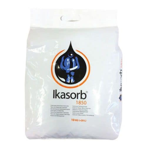 Sypký sorbent Ikasorb 1850, sorpční kapacita 10,5 l, balení 10 kg