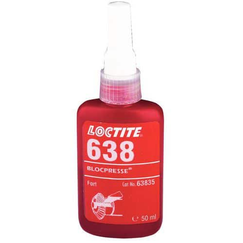 Upevňovač spojů Loctite 638, 50 ml