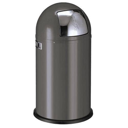 Ohnivzdorný odpadkový koš Wesco Pushboy – 50 l