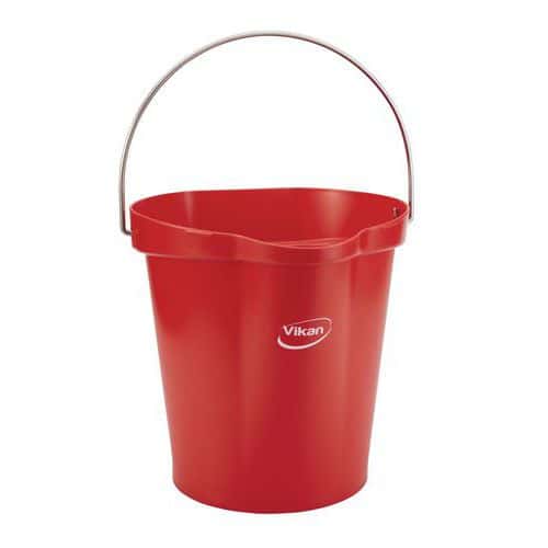 Plastové kbelíky s výlevkou, vhodné pro potraviny, 12 l