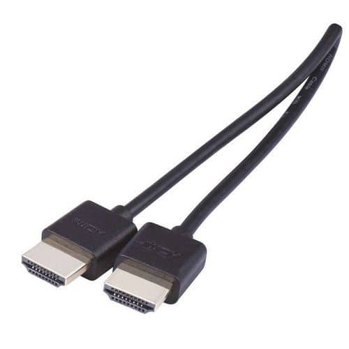 HDMI 2.0 high speed kabel ethernet A vidl.-A vidl. slim 1,5m