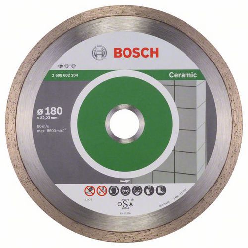 Bosch - Diamantové řezné kotouče Standard for Ceramic pro úhlové brusky