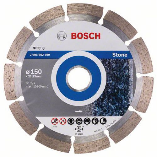 Bosch - Diamantové řezné kotouče Standard for Stone pro úhlové brusky