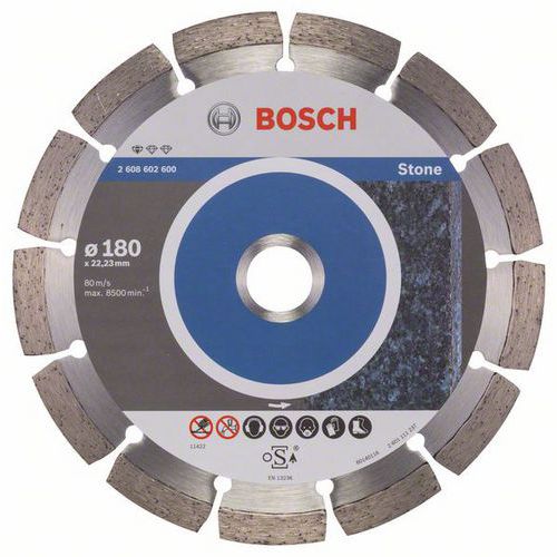 Bosch - Diamantové řezné kotouče Standard for Stone pro úhlové brusky