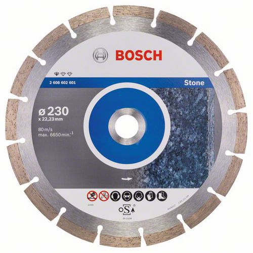 Bosch - Diamantové řezné kotouče Standard for Stone pro úhlové brusky