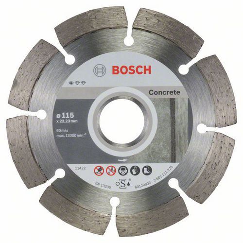 Bosch - Diamantové řezné kotouče Standard for Concrete pro úhlové brusky