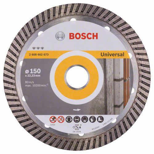 Bosch - Diamantové řezné kotouče Best for Universal Turbo pro úhlové brusky