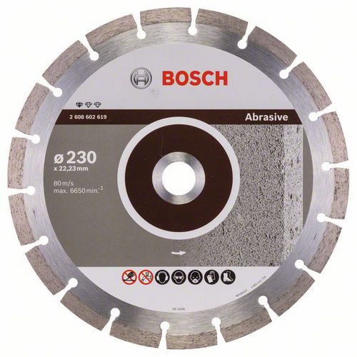 Bosch - Diamantové řezné kotouče Standard for Abrasive pro úhlové brusky