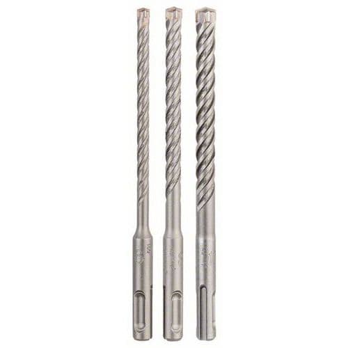 Bosch - 3dílná sada vrtáků do kladiv SDS-plus-5X 6, 8, 10 mm, 10 BAL