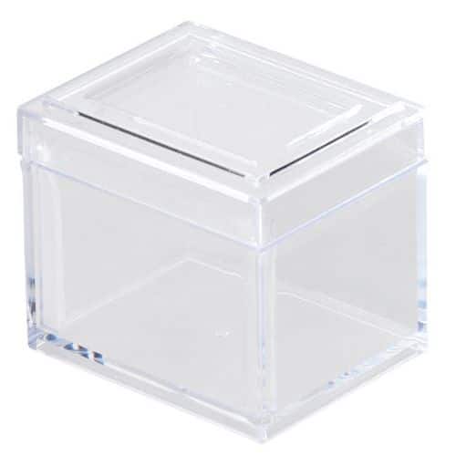 Plastové LAB boxy, transparentní