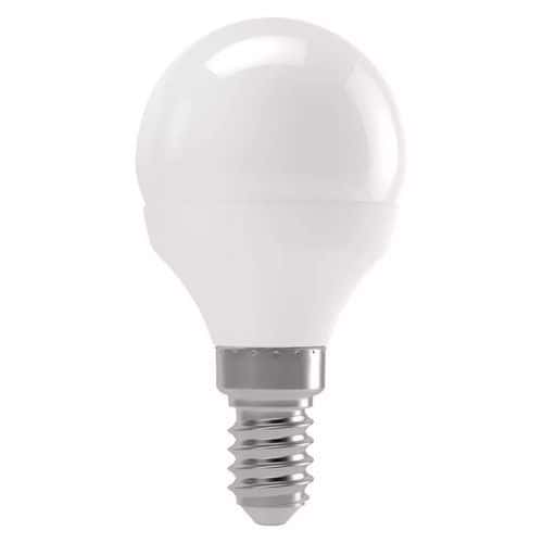 LED žárovka Emos Basic Mini Globe, 8,3 W, E14, teplá bílá