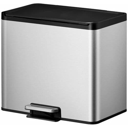 Odpadkový koš s nožním pedálem Essential Recycler Step Bin 15 + 15 l, EKO