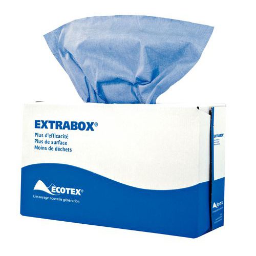 Utěrky z netkané textilie MP Hygiene Ecobox, modré