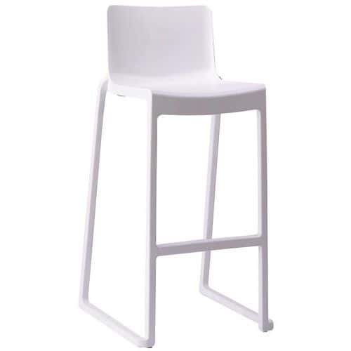 Barová židle Flexfurn, bílá