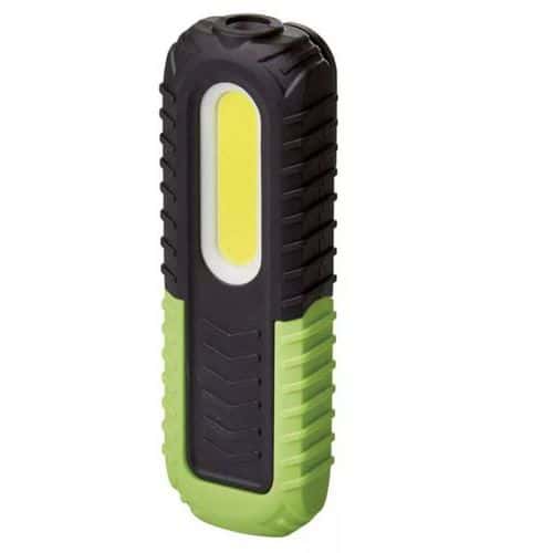 COB LED + LED nabíjecí prac. svítilna P4531, 400 lm,2000 mAh