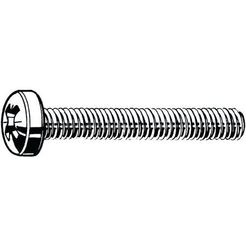 Šroub s válcovou vypouklou hlavou s křížovou drážkou DIN 7985-Z Ocel Pozinkované 4.8