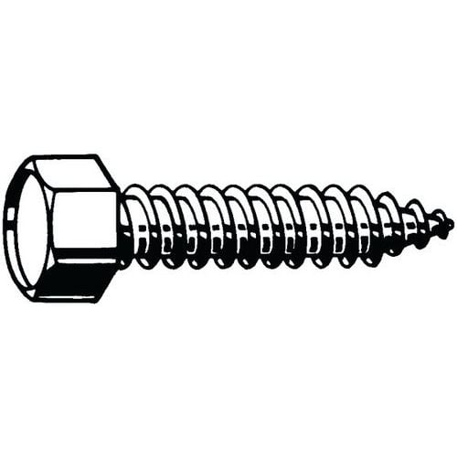 Samořezný šroub se šestihrannou hlavou DIN 7976 C Ocel Pozinkované