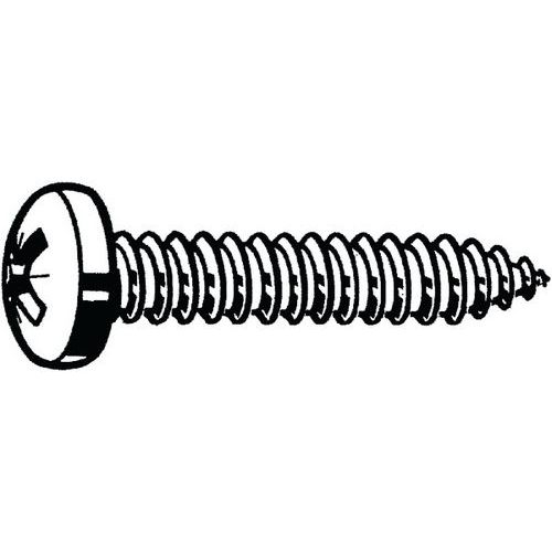 Samořezný šroub s válcovou vypouklou hlavou s křížovou drážkou DIN 7981 C-Z Ocel Pozinkované