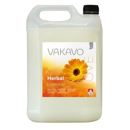 Tekuté mýdlo Vakavo pro běžné mytí, 5 l