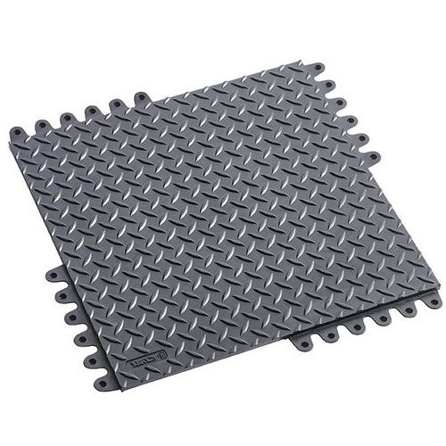 Zátěžové podlahy 575 De-Flex, 450 x 450 x19 mm, černá