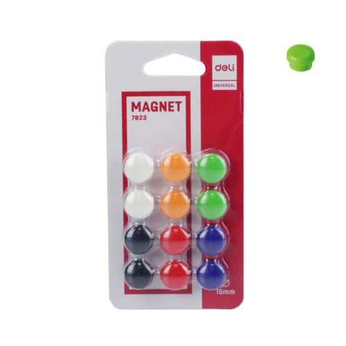 Magnet DELI 15mm, 12ks