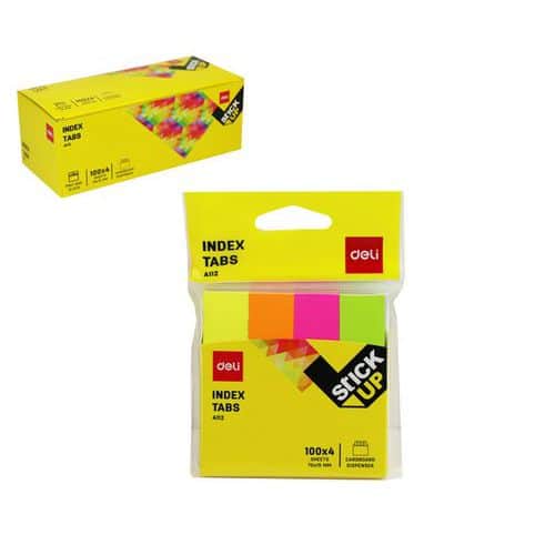 Záložky DELI STICK UP mini set 76 x 19mm