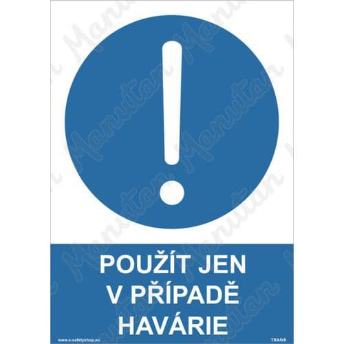 Příkazové tabulky - Použít jen v případě havárie