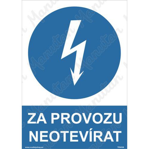 Příkazové tabulky - Za provozu neotvírat